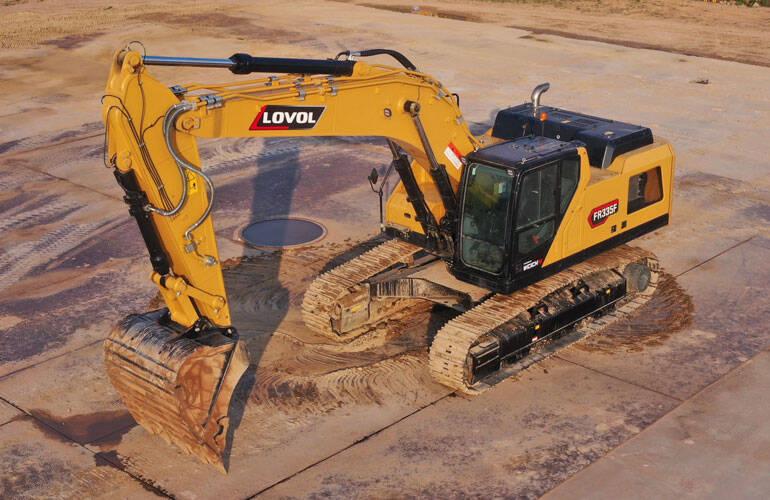 Гусеничный экскаватор LOVOL FR335F
